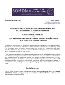 Word - Sonoma International Film Festival