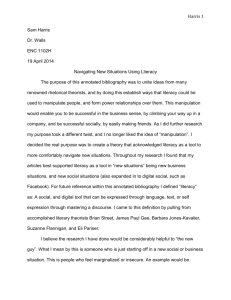 Annotated Bibliography Final Draft