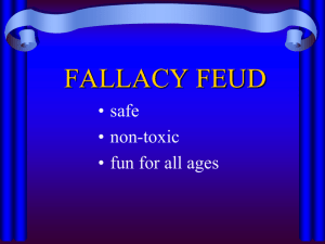 Fallacy Feud