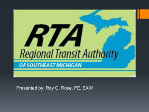 RoyRose_Presentation - Michigan Suburbs Alliance