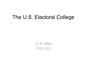 The U.S. Electoral College: Origins and Transformation, Problems