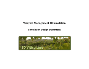 Vineyard Management 3D-Simulation Simulation Design Document