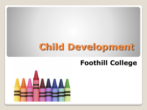 Child Development Program
