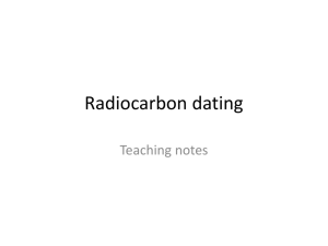 4893-Radiocarbon dating teaching notes