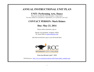annual InStructional unit plan