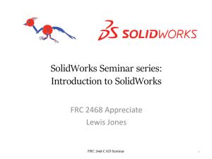 SolidWorks-Seminar