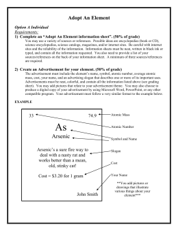 Adopt-An-Element