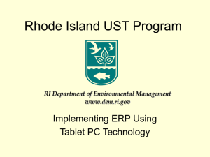 Rhode Island UST Program