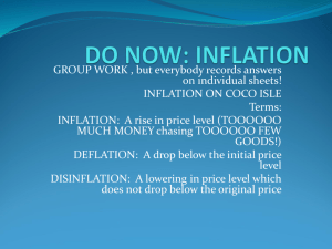INFLATION with Practice and LInks