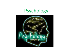 Intro to Psych
