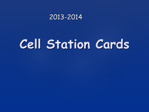 Cell Organelles - SD43 Teacher Sites