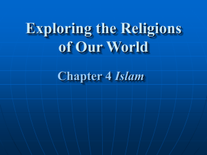 Chapter 4 Islam History