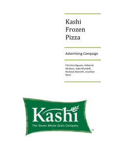 Kashi Frozen Pizza