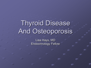 Thyroid and Adrenal Disease