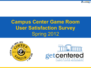 CC Game Room Survey, SP12