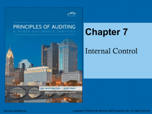 Chapter 7 (Internal Control)