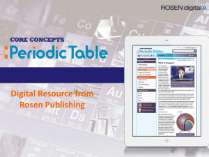 online preview - Core Concepts: Periodic Table