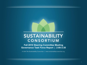 Board of Directors - The Sustainability Consortium