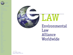 elaw.insaproma.ing_ - Environmental Law Alliance Worldwide