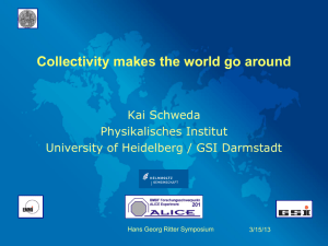 PowerPoint Presentation - Physics Program at Heidelberg