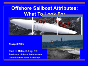 Seaworthiness and Safety - United States Naval Academy