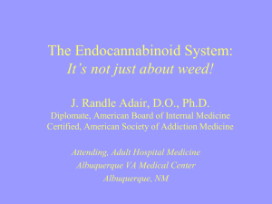 It's Not All About Weed! – J. Randle Adair, DO, PhD