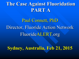 File - Fluoride Information Network for Dentists