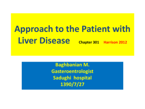 Approach to the Patient with Liver Disease