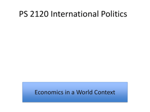 PS 2120 International Politics