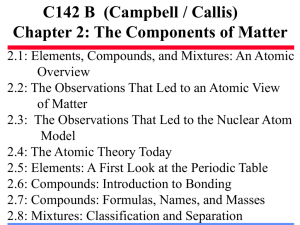 Lectures on Chapter 2, Part 1 Powerpoint 97 Document