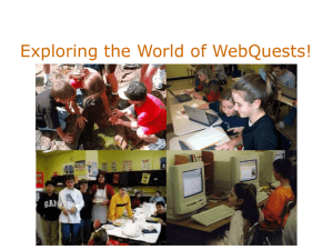 Webquest Presentation