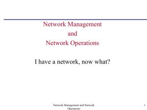 Network Operations