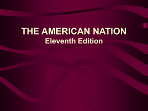 THE AMERICAN NATION Tenth Edition THE AMERICAN NATION