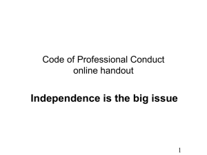 ARENS 04 2158 01 Code of Professional Conduct