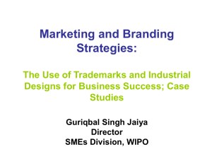 Marketing and branding strategies