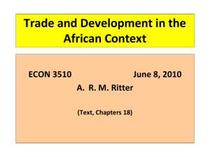 Trade Policies for Development: