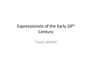 Expressionists of the Early 20th
