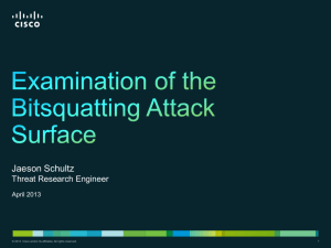 Bitsquatting-Slides