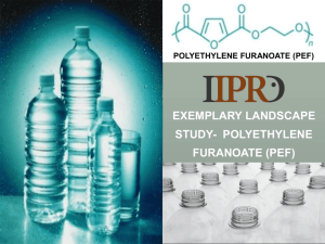 PPTX, Study on Polyethylene Furanoate (PEF)