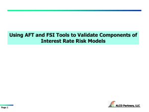 Using AFT and FSI Tools to Validate Components of