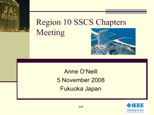 SSCS Chapters Update - IEEE Entity Web Hosting