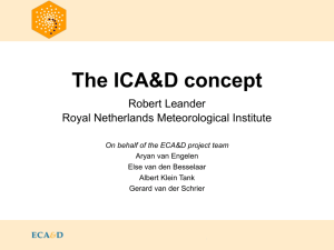The ICA&D concept