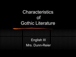 GothicLiterature