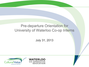 Keep in mind… - University of Waterloo
