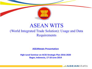 WITS Tariff and Trade Simulation