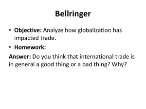 Globalization and Trade PPT