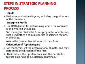 Strategic planning p..