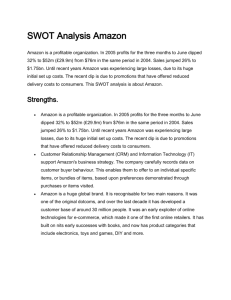 SWOT Analysis - WordPress.com