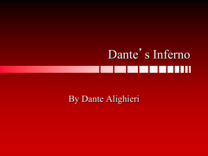 Dante Background Notes