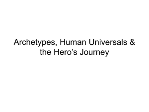 Archetypes and Human Universals